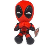 Marvel - Peluche Deadpool Postura Manos Corazon 32cm Calidad Super Soft