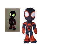 Marvel Peluche Figura Glow In The Dark Eyes Miles Morales 25 Cm Simba