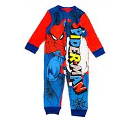 Marvel Pijama de Forro Polar para niños, Todo en uno, de los Vengadores, de los Vengadores, Onezee de 3 a 10 años, Azul, 9-10 Years