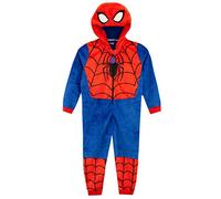 Marvel Pijama Entera para niños Spiderman Azul 7-8 Años