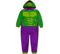 Marvel Pijama Niño | Hulk Pijamas Polares | Pijama Polar Niño | Pijama Manta | Verde 9-10 Años