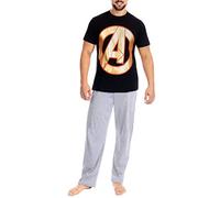 Marvel Pijama para Hombre Avengers Multicolor Medium