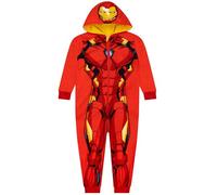 Marvel Pijama Polar Niño | Pijama Manta Niño Iron Man | Pijamas Polares | Rojo 10-11 años