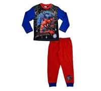 Marvel Pijama Spiderman para niños de 4 a 10 años, pijama de cómics de Web-Crawler, rosso, 5-6 años