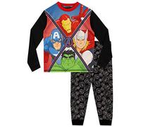 Marvel Pijamas de Manga Corta para niños Avengers Multicolor 3-4 Años