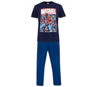 Marvel Pijamas para Hombre Spiderman Azul X-Large