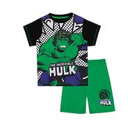 Marvel Pijamas para Niños Increíble Hulk Verde 11-12 años
