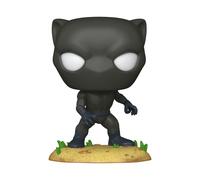 Marvel Pop Comic Cover Vinile Figura Black Panther 9 Cm Funko