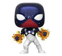 Marvel Pop Comics Vinile Figura Captain Universe Spider-man Esclusiva 9 Cm Funk