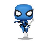 Marvel Pop Fantastic Four Vinile Figura Spider-man Blue Suit Special Edition 10