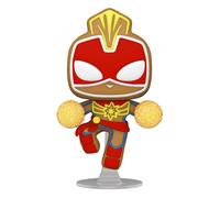 Funko Pop! Holiday - Captain Marvel - Marvel Comics - Cómics Marvel - Figura de Vinilo Coleccionable - Idea de Regalo- Mercancia Oficial - Juguetes para Niños y Adultos - Comic Books Fans