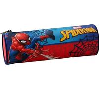 Marvel Portalápices Spider-Man, estuche triple, bolso escolar y guardería, para niños y adolescentes, 22 x 12 cm, Spiderman