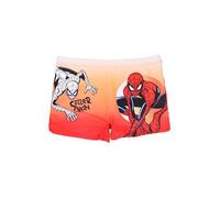 Marvel Press - Bañador tipo bóxer de Spider-Man para niños y adolescentes, pantalones cortos de playa con estampado de superhéroe