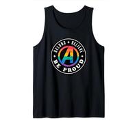 Marvel Pride Rainbow Avengers Logo Belong Believe Be Proud Camiseta sin Mangas