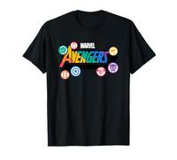 Marvel Pride Rainbow Avengers Logo Proud Heroes Stickers Camiseta