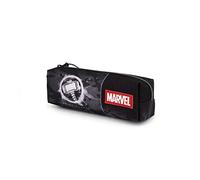 Estuche Portatodo Thor 61425 Negro con Estampado Militar y Cremallera Resistente