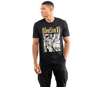 Marvel Punisher Dual Camiseta, Negro, M para Hombre