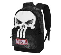 Marvel Punisher Skull-Mochila HS Fan 2.2, Negro, 31 x 44 cm, Capacidad 24 L
