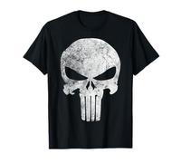 Marvel Punisher Skull Symbol Distressed Camiseta