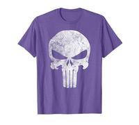 Marvel Punisher Skull Symbol Distressed Camiseta