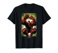 Marvel Red Hulk Leap Attack Camiseta