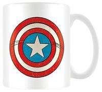 Marvel Retro - Taza Captain America Shield, 320ml