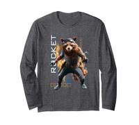 Marvel Rocket Raccoon Avengers Endgame Info Portrait Manga Larga