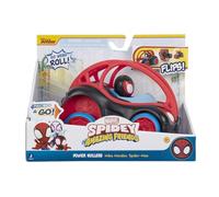 MARVEL’S SPIDEY Y SUS SORPRENDENTES AMIGOS POWER ROLLERS (SURTIDOS) - Vehículos Volteadores Surtidos de 6 Pulgadas - Juguetes con Tus Spideys Amigos del Vecindario