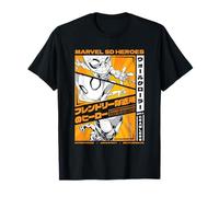 Marvel SD Heroes Friendly Neighborhood Spider-Man Trio Chibi Camiseta
