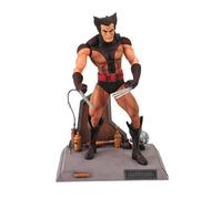 Marvel Select Action Figura Unmasked Brown Costume Wolverine 18 Cm Diamond Selec