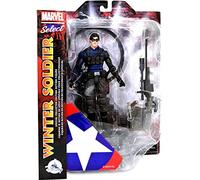 Marvel Select Diamond Winter Soldier Special Collector Edition - Juego de figuras de acción de 7 pulgadas