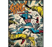 Marvel Spang - Lienzo Decorativo (60 x 80 cm), Multicolor