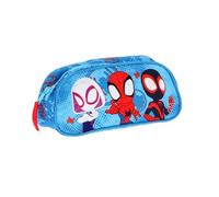 Marvel Spider-Man 4929 - Estuche para lápices de Spider-Man, estuche de papelería, soporte para papelería, azul, casual