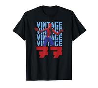 Marvel Spider-Man 60th Anniversary Vintage 77 Stack Camiseta