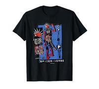 Marvel Spider-Man: Across the Spider-Verse Spider-Punk Back Camiseta