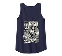 Marvel Spider-Man Anarchic Spider-Punk with Great Power Camiseta sin Mangas, Mujer, Azul Marino, XXL