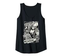 Marvel Spider-Man Anarchic Spider-Punk with Great Power Camiseta sin Mangas, Mujer, Negro, XXL