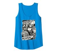 Marvel Spider-Man Anarchic Spider-Punk with Great Power Camiseta sin Mangas, Mujer, Zafiro, XXL