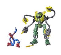 Marvel Spider-Man Bend and Flex Spider-Man vs. Ock, 15 cm de Altura y 25 cm, a Partir de 4 años