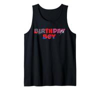 Marvel Spider-Man Birthday Boy Team Spidey Party Camiseta sin Mangas