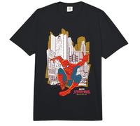 Marvel Spider-Man: Brand New Day Animated Style Spidey Pose Comfort Colors Adult Heavyweight T-Shirt