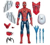 Marvel Spider-Man: Brand New Day, Figura de acción Titan Series con Equipo arácnido Supremo, Juguetes y Figuras de superhéroes de 29, 2 cm, A Partir de 4 años