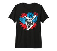 Marvel Spider-Man: Brand New Day Pop Art Spidey and Skyline Camiseta Premium