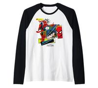 Marvel Spider-Man: Brand New Day Spider Sense Tingling Thwip Camiseta Manga Raglan