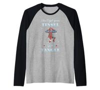 Marvel Spider-Man Christmas Don't Get Tinsel in a Tangle Camiseta Manga Raglan
