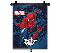 Marvel Spider-Man Cortinillas de Coche, persiana Enrollable PROTECCIÓN Solar para Coche, Cubierta para Ventana 36x45 cm (A)