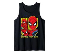 Marvel Spider-Man: Day Comic Panels of Spider-Man Camiseta sin Mangas