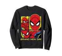 Marvel Spider-Man: Day Comic Panels of Spider-Man Sudadera
