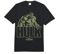 Marvel Spider-Man: Day Hulk Angry Ready To Fight Comfort Colors Adult Heavyweight T-Shirt