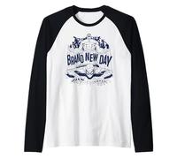Marvel Spider-Man: Day Hulk & Spider-Man Line Art Camiseta Manga Raglan